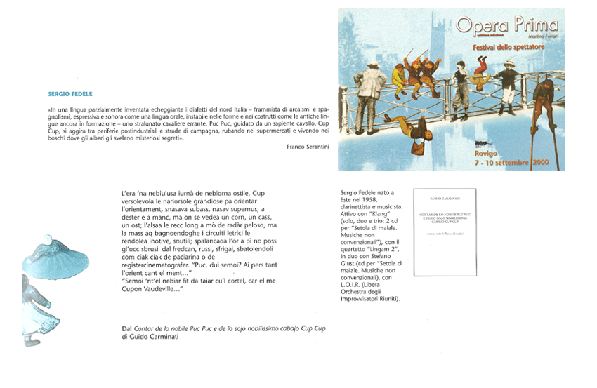 Opera Prima Festival dello Spettatore (Rovigo 2000)
